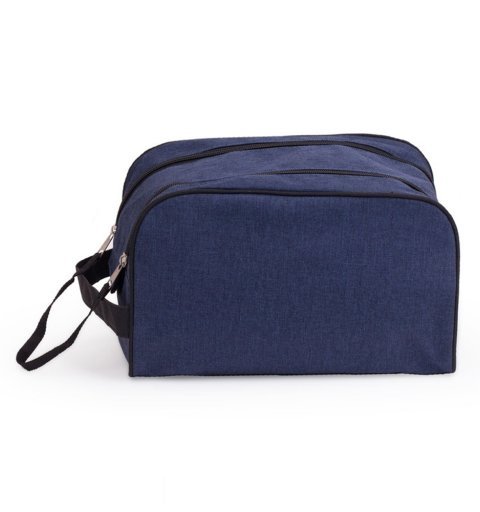 Necessaire Poliéster com Zíper Duplo